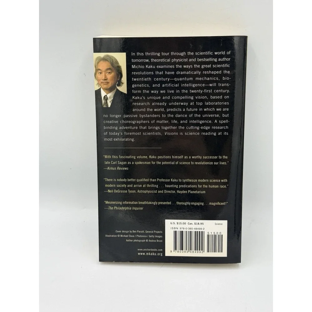 Michio Kaku Visions How Science Will Revolutionize the 21st Century Paperback